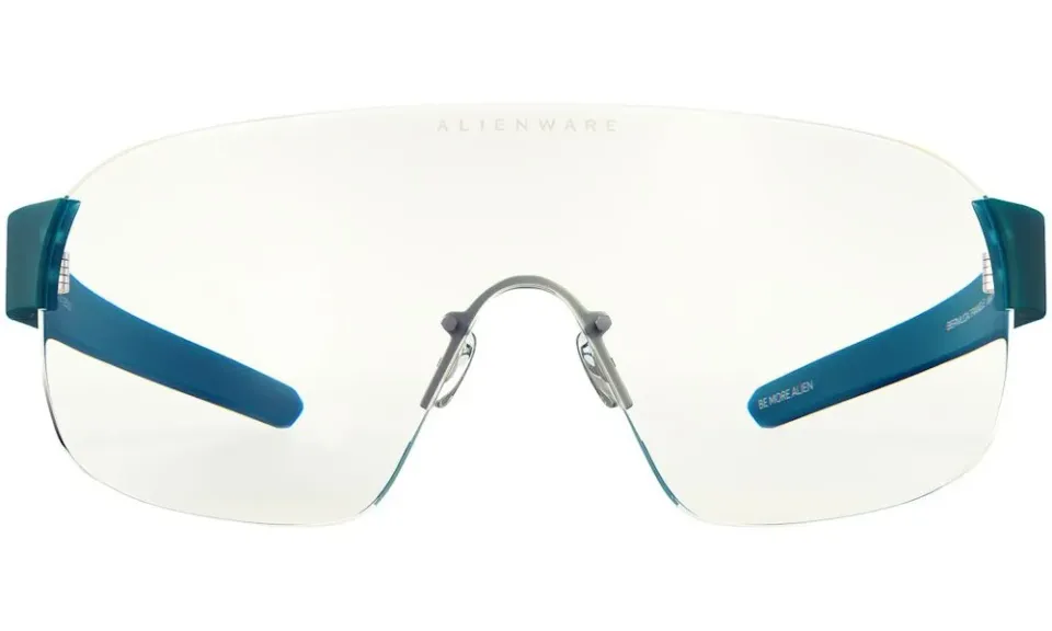 GUNNAR kancelářske/herní brýle ALIENWARE BERMUDA TRIANGLE * LIQUID TEAL *čirá skla * BLF 35 * GUNNAR focus