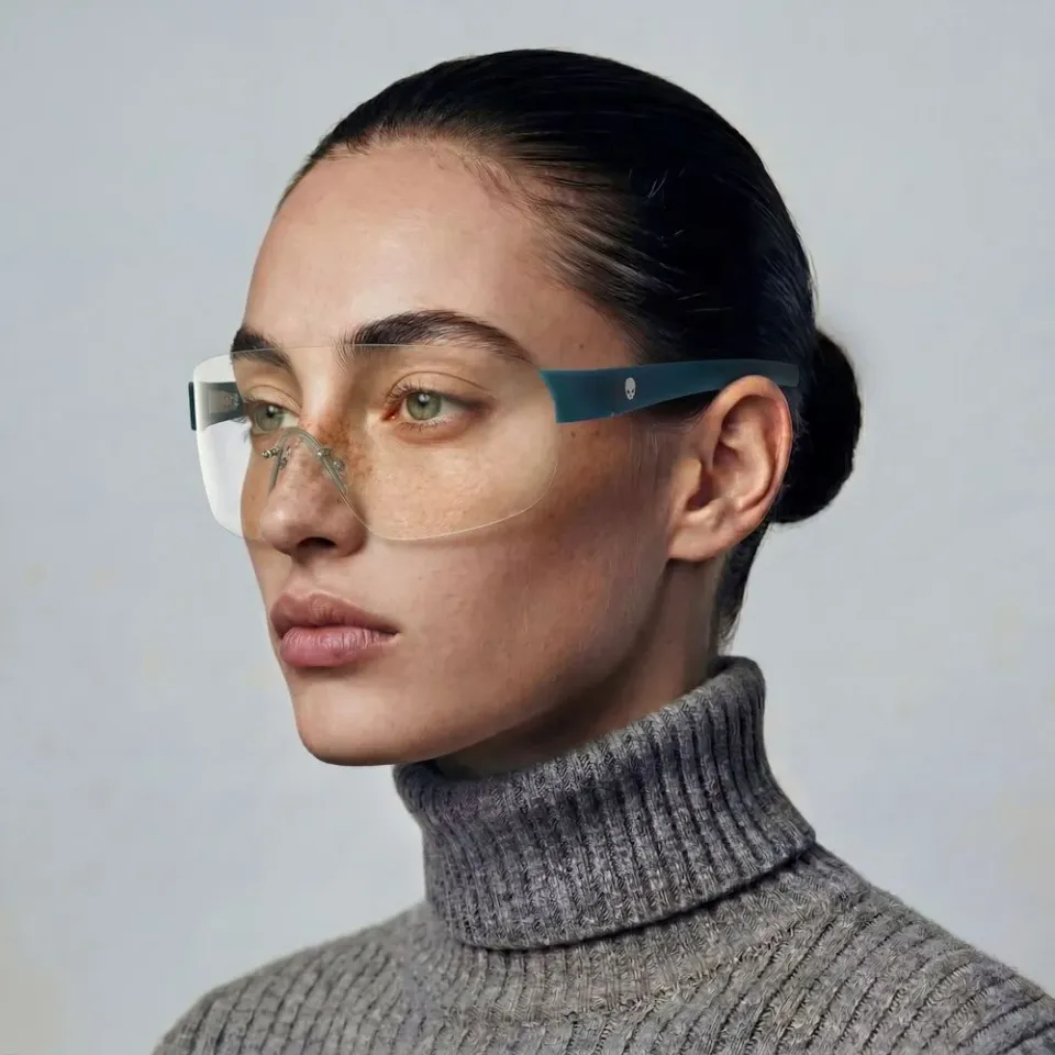GUNNAR kancelářske/herní brýle ALIENWARE BERMUDA TRIANGLE * LIQUID TEAL *čirá skla * BLF 35 * GUNNAR focus