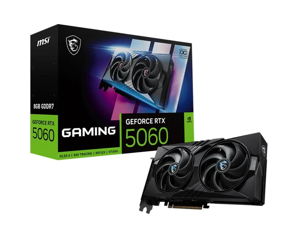 MSI GeForce RTX 5060/Gaming/OC/8GB/GDDR7