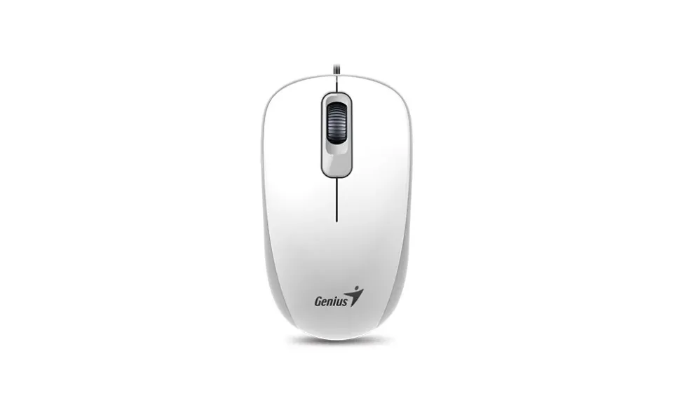 Genius DX-110/ drátová/ 1000 dpi/ USB/ bílá