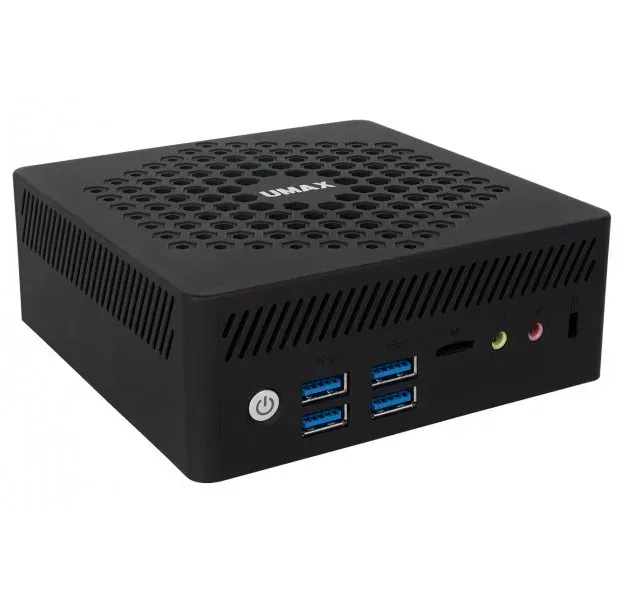 UMAX Mini PC U-Box N59 Pro/ N5095/ 8GB/ 256GB SSD/ HDMI/ DP/ 4x USB 3.0/ BT/ Wi-Fi/ 2x LAN/ W11 Pro