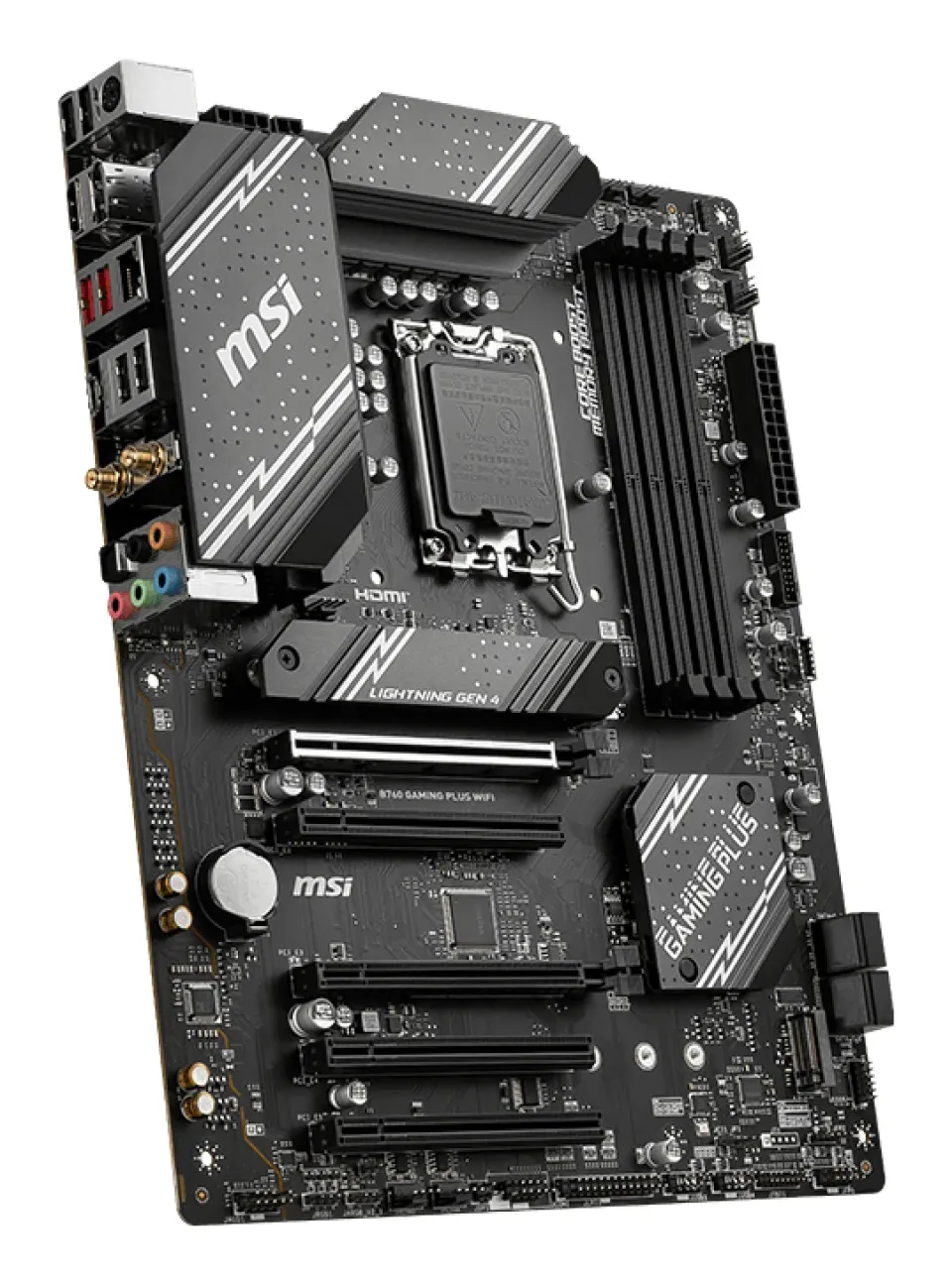 MSI B760 GAMING PLUS WIFI, 1700, Intel B760, 4xDDR5, ATX