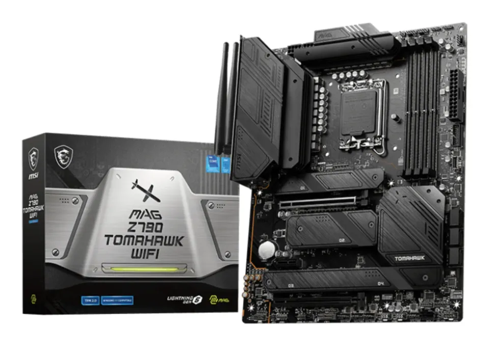 MSI MB Sc LGA1700 MAG Z790 TOMAHAWK WIFI, Intel Z790, 4xDDR5, 1xDP, 1xHDMI, WI-FI, ATX
