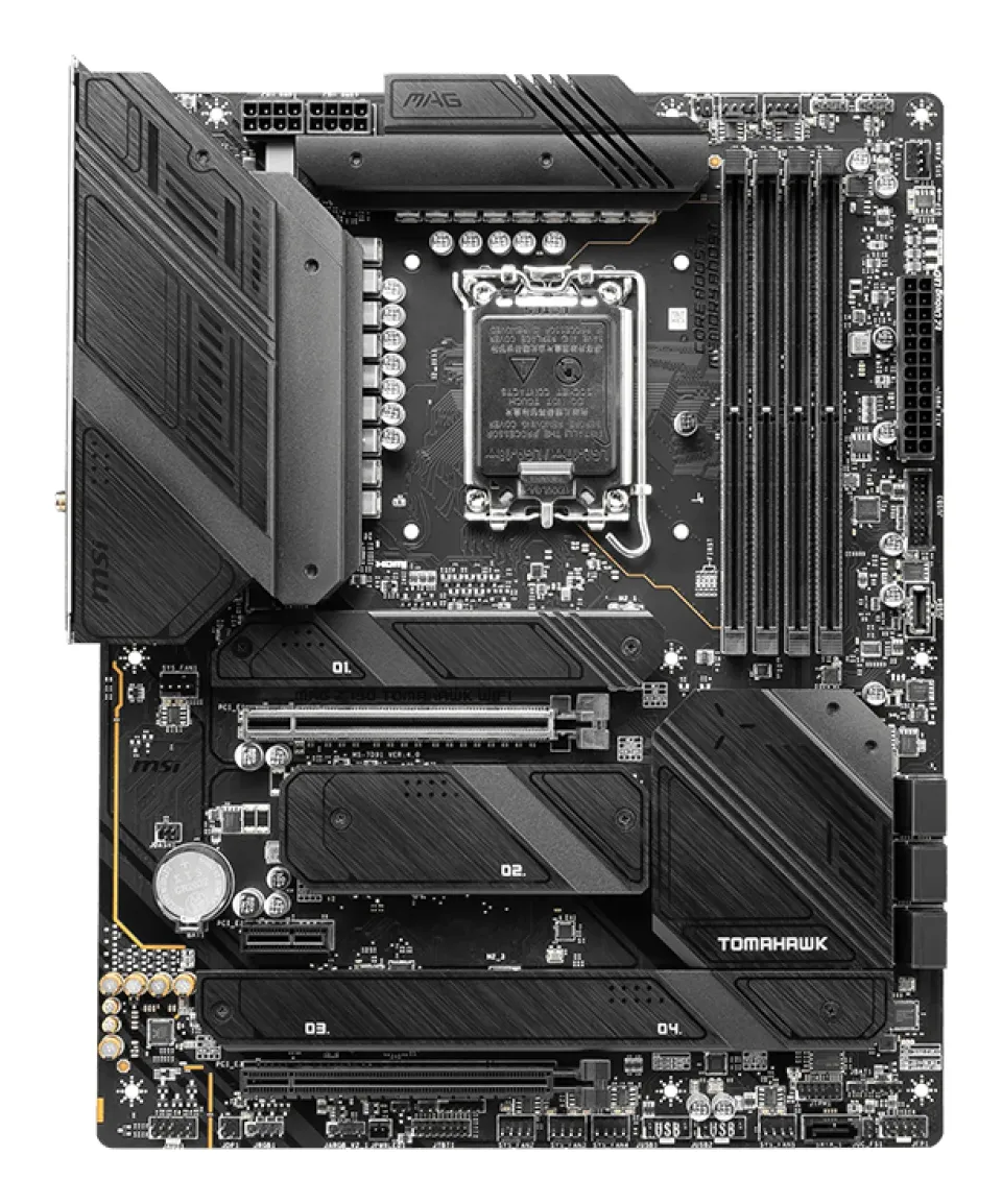 MSI MB Sc LGA1700 MAG Z790 TOMAHAWK WIFI, Intel Z790, 4xDDR5, 1xDP, 1xHDMI, WI-FI, ATX