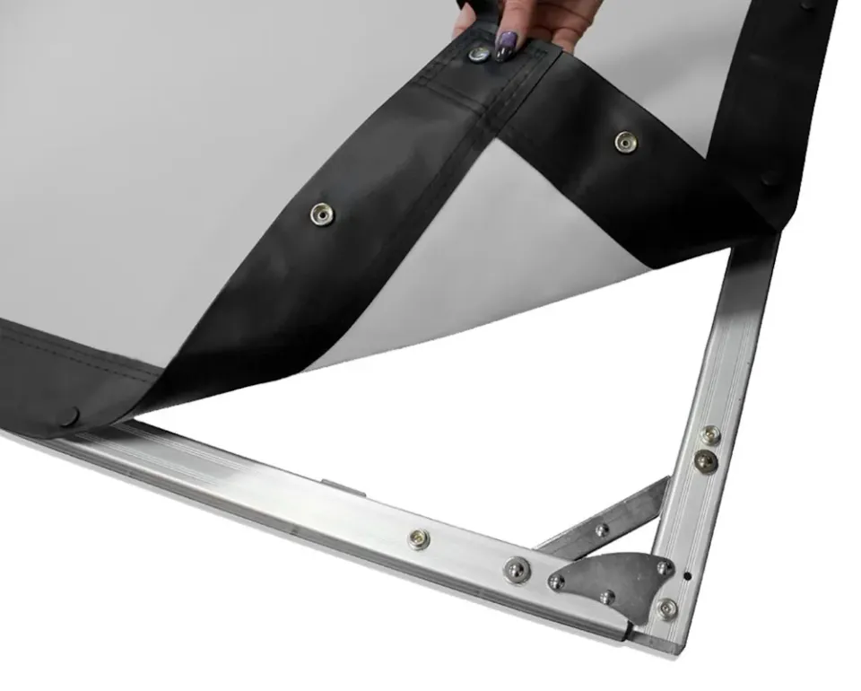 ELITE SCREENS plátno mobilní outdoor stativ 150" (381cm)/ 16:9/ 186,9×332cm/ hliníkový/ přední a zadní projekce