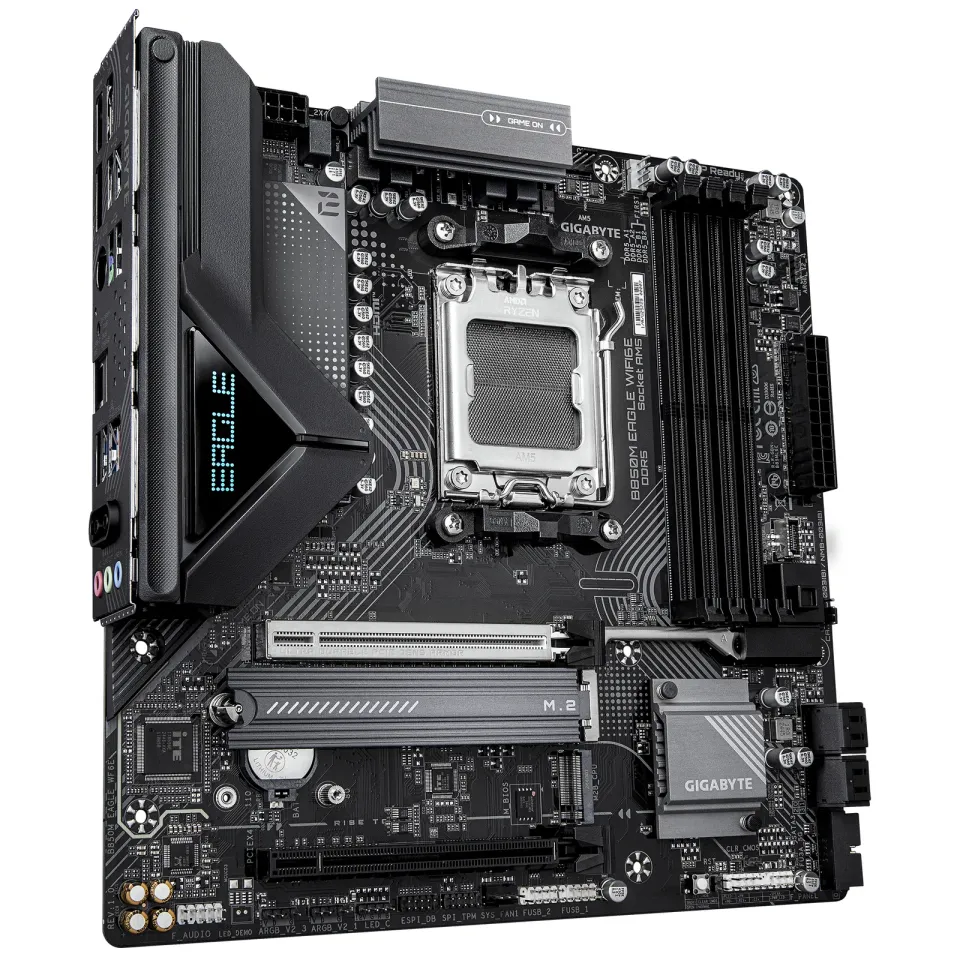 GIGABYTE MB Sc AM5 B850M EAGLE WF6E, AMD B850, 4xDDR5, 1xHDMI, 2xDP, Wifi, mATX