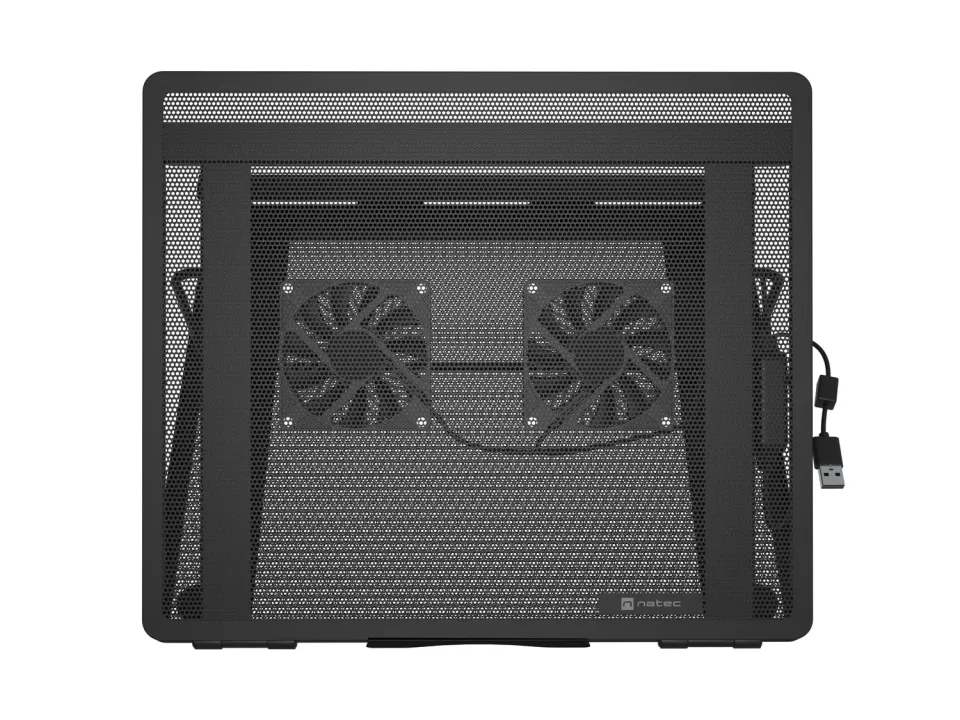 Stojan pod notebook Natec TERN 2 PLUS, 12,1-17,3", 2 ventilátory