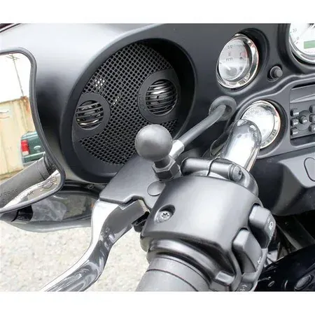 RAM základna se závitem 1/4" - 20 x 1" a s kulovým kloubem 1" pro Harley Davidson