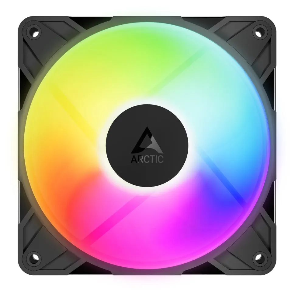 ARCTIC P12 Pro A-RGB Reverse Value pack (3 ks) ventilátor - 120mm, black
