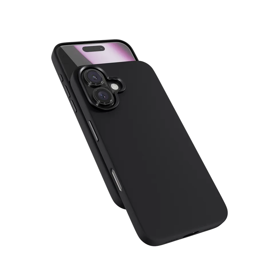Epico Mag+ Silicone Pro kryt iPhone 16 - černý