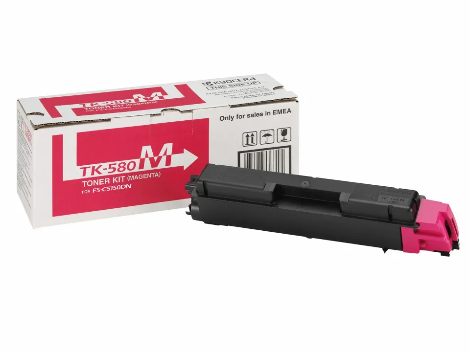 Kyocera toner TK-580M/ FS-C5150DN/ 2 800 stran/ purpurový