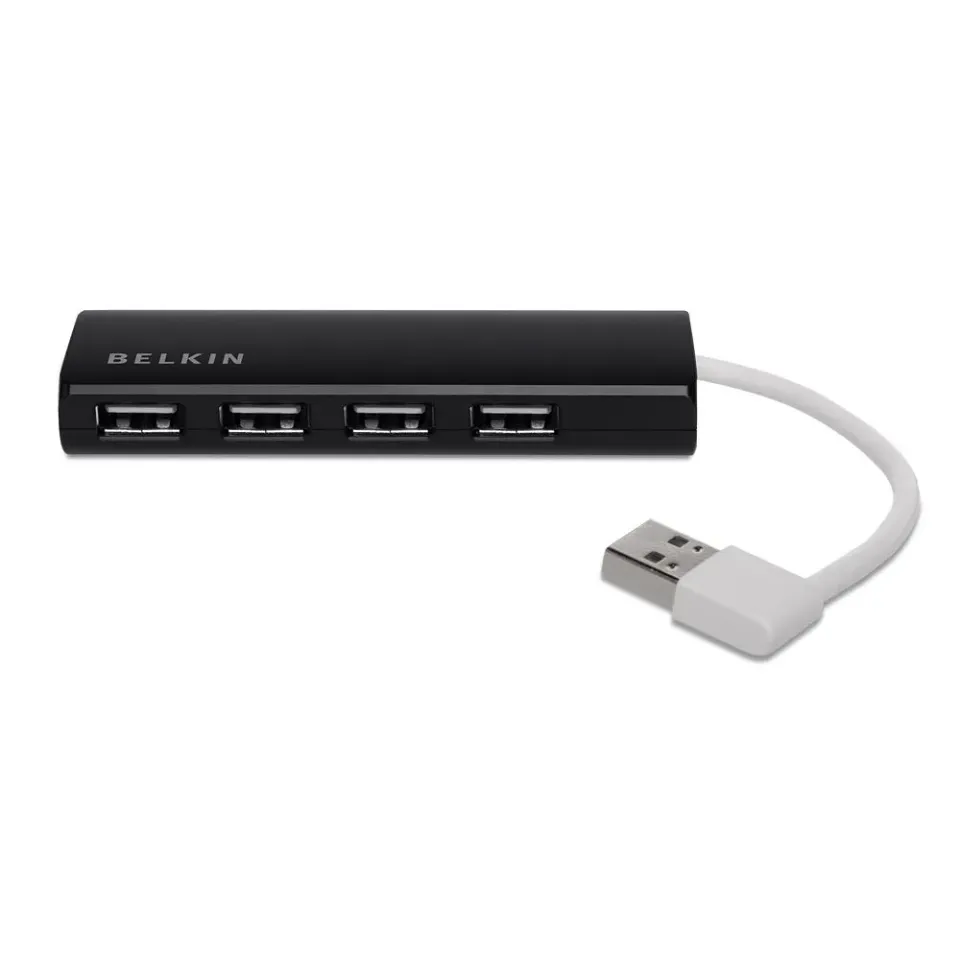Belkin USB 2.0 4-Port Ultra-Slim Travel Hub