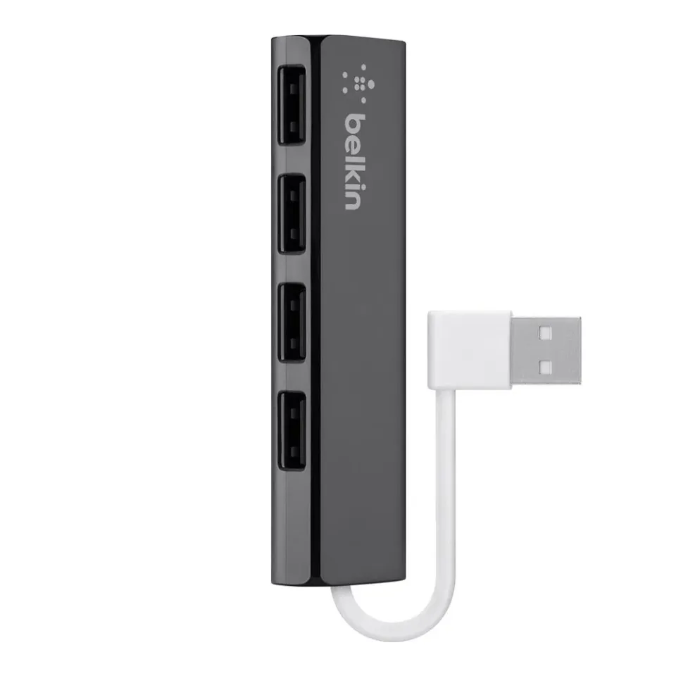 Belkin USB 2.0 4-Port Ultra-Slim Travel Hub
