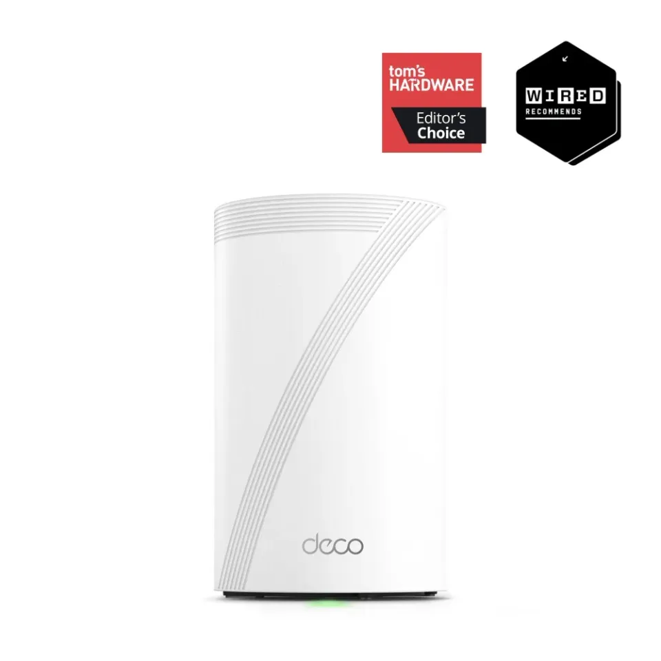 TP-Link Deco BE68(1-pack) Třípásmový Wi-Fi 7 mesh systém BE14000 pro celou domác