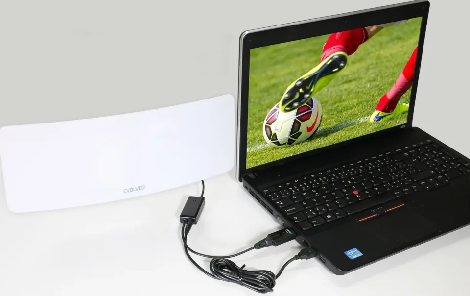 EVOLVEO Xany 1 LTE, 50dBi aktivní pokojová anténa DVB-T/T2, LTE filtr