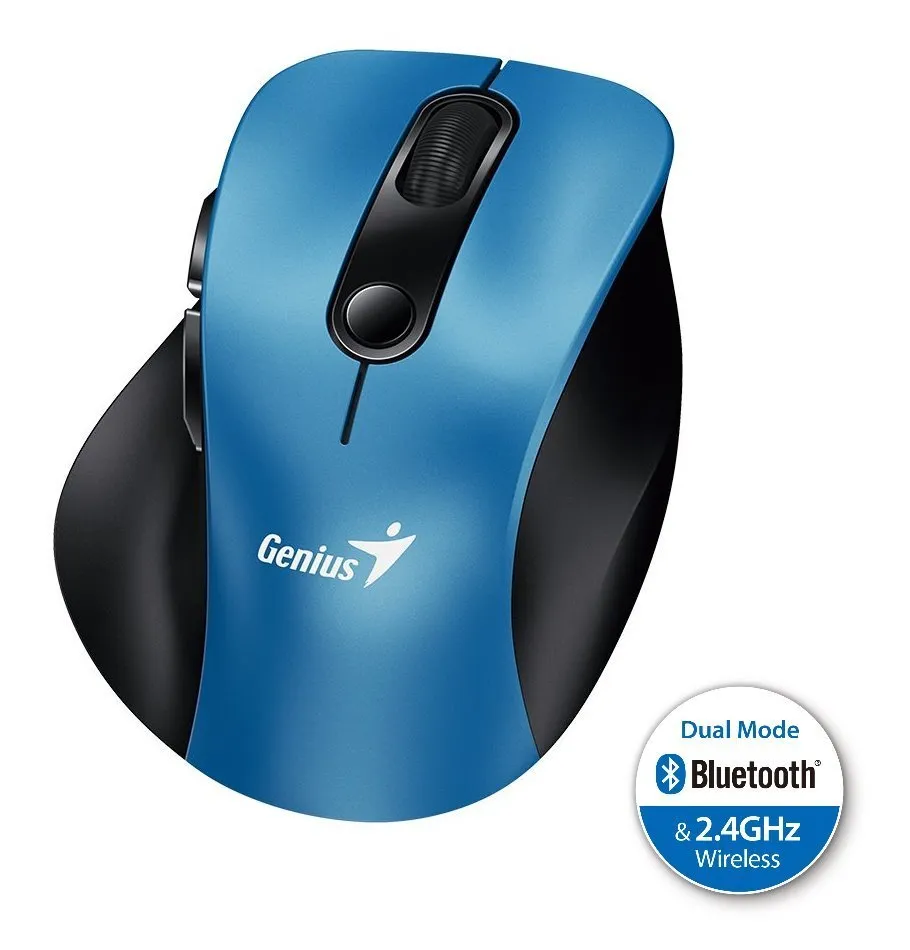 Genius Ergo 9000S, Myš, bezdrátová, optická, 2400DPI, 6 tlačítek, Bluetooth, 2.4 (31030038401)