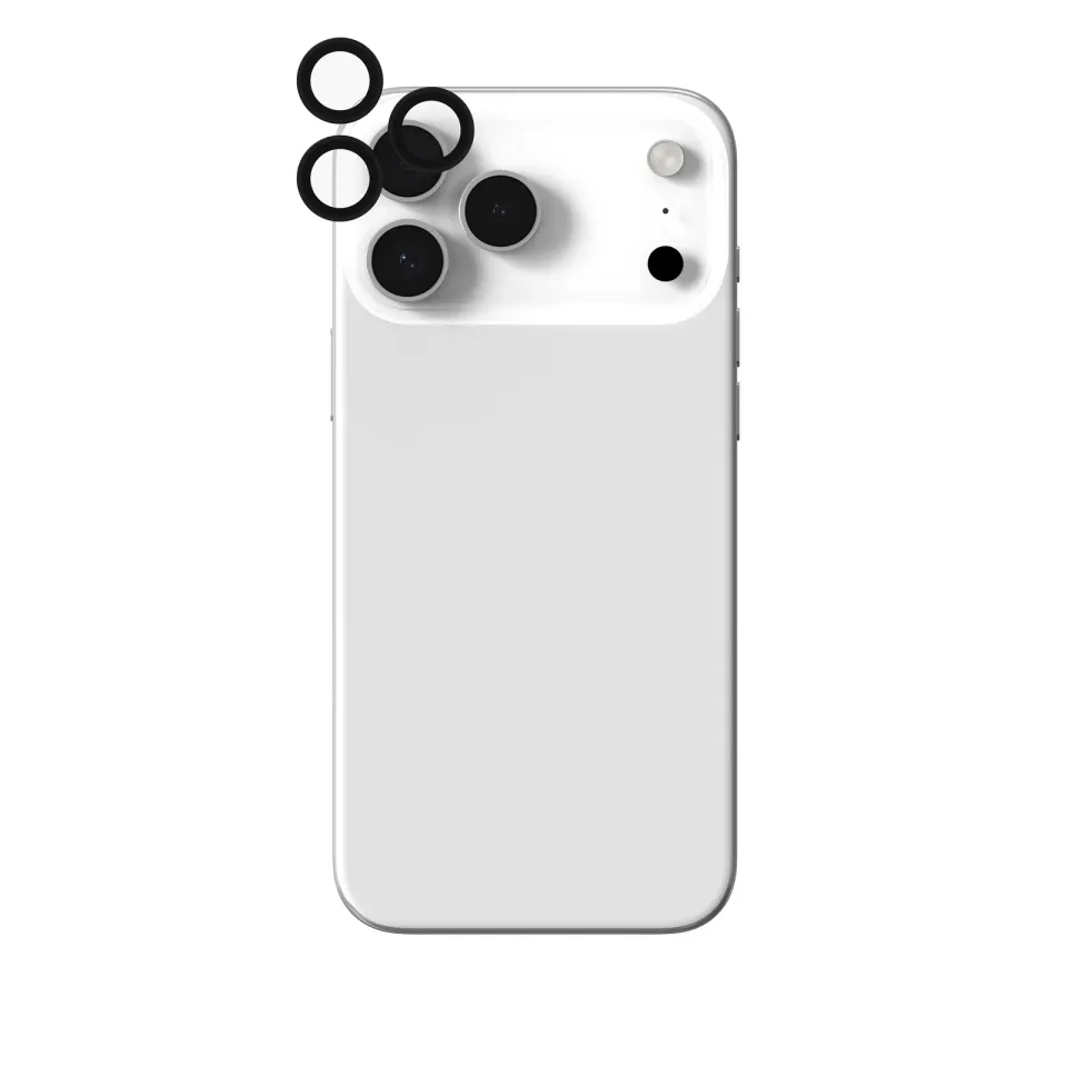 ZAGG Ochranná čočka Premium pro Apple 17 Pro/17 Pro Max/16 Pro/16 Pro Max/15 Pro/15 Pro Max - černá