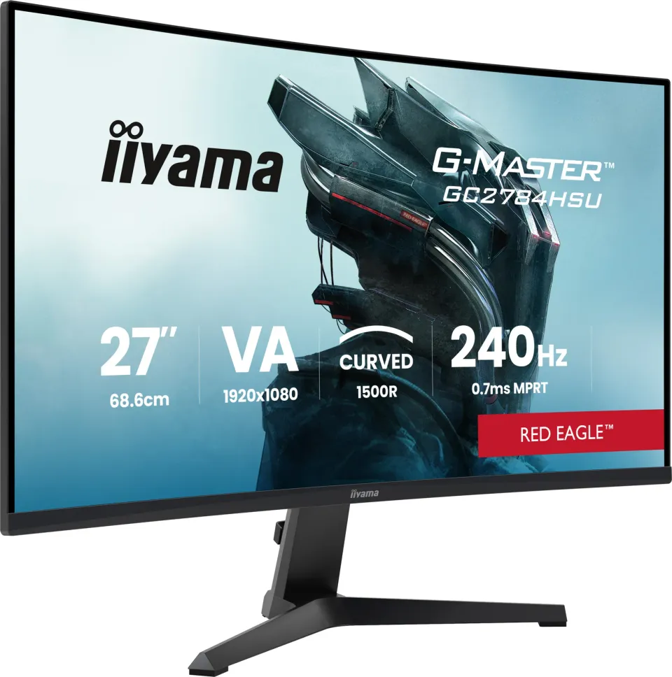 iiyama G-Master/GC2784HSU-B1/27"/VA/FHD/240Hz/0,7ms/Černá/3R