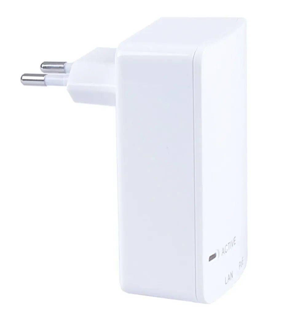 MaxLink PI15S aktivní gigabitový PoE injektor, 802.3af, 15W (48V, 0.32A)