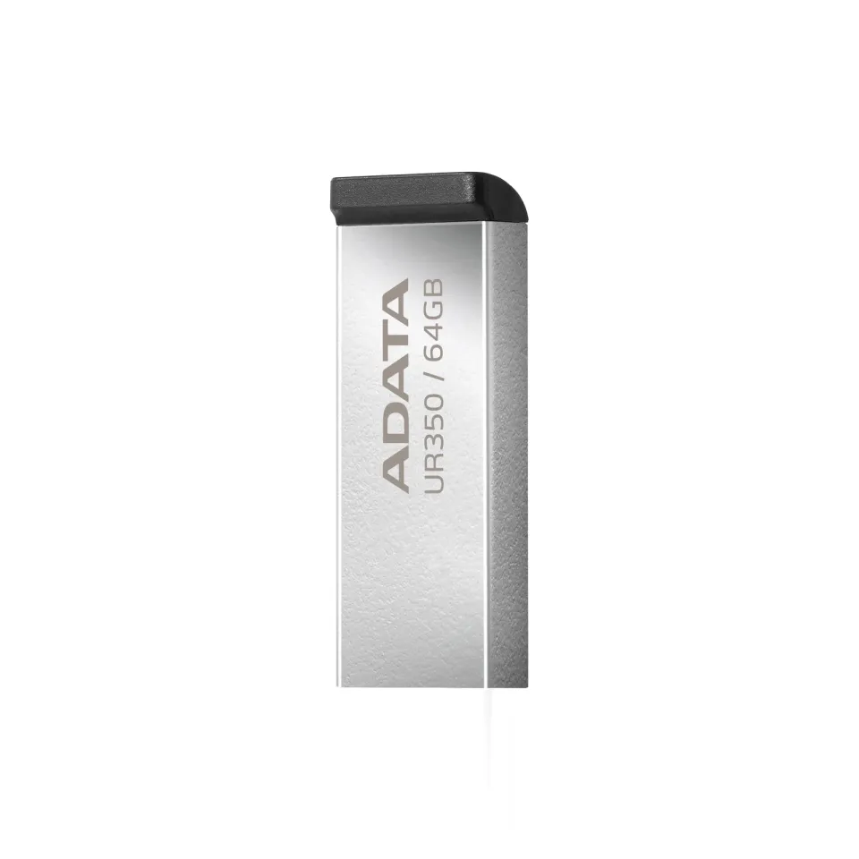 ADATA UR350/64GB/USB 3.2/USB-A/Černá