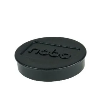 Nobo magnety 38 mm, černé (4)