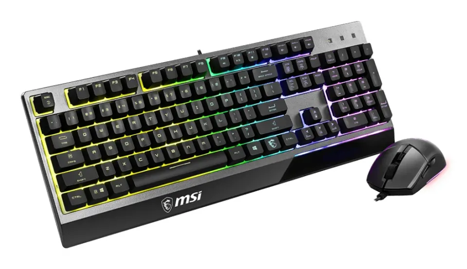 MSI herní set klávesnice s myší VIGOR GK30 COMBO/ drátový/ RGB podsvícení/ USB/ CZ+SK layout