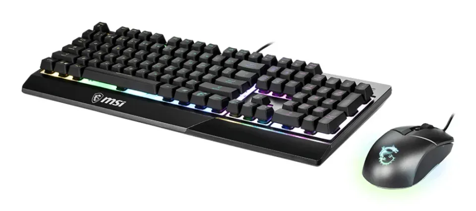 MSI herní set klávesnice s myší VIGOR GK30 COMBO/ drátový/ RGB podsvícení/ USB/ CZ+SK layout