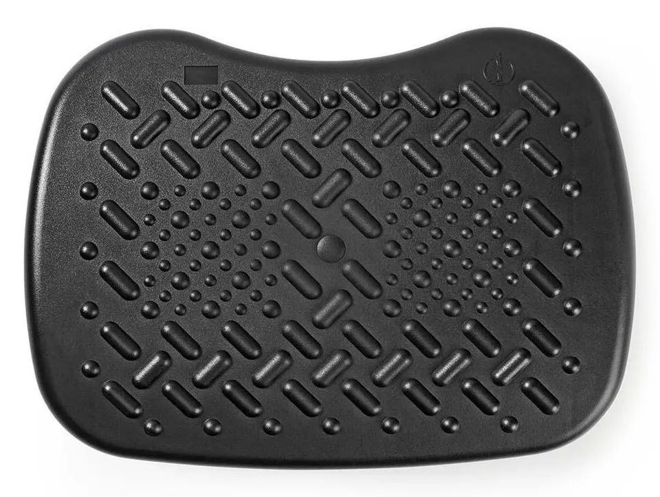 NEDIS ergonomická podnožka/ nastavitelné úhly/ plastová/ černá