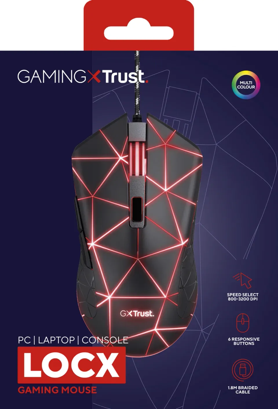 TRUST GXT 133 Locx Gaming Mouse