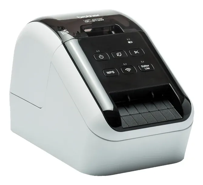 BROTHER tiskárna štítků QL-810W - 62mm, termotisk, USB WIFI Profi Tiskárna Štítků /po dokoupení DK-22251 tisk červeně /