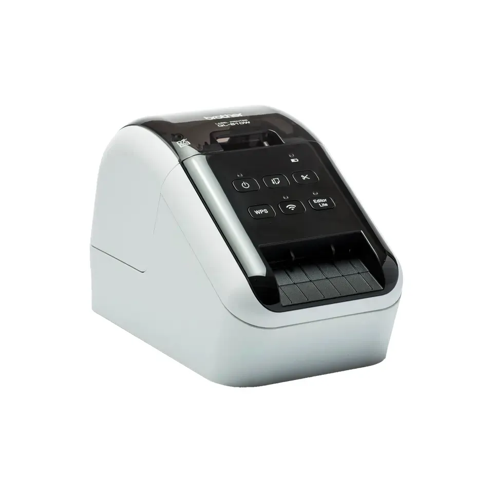 BROTHER tiskárna štítků QL-810W - 62mm, termotisk, USB WIFI Profi Tiskárna Štítků /po dokoupení DK-22251 tisk červeně /