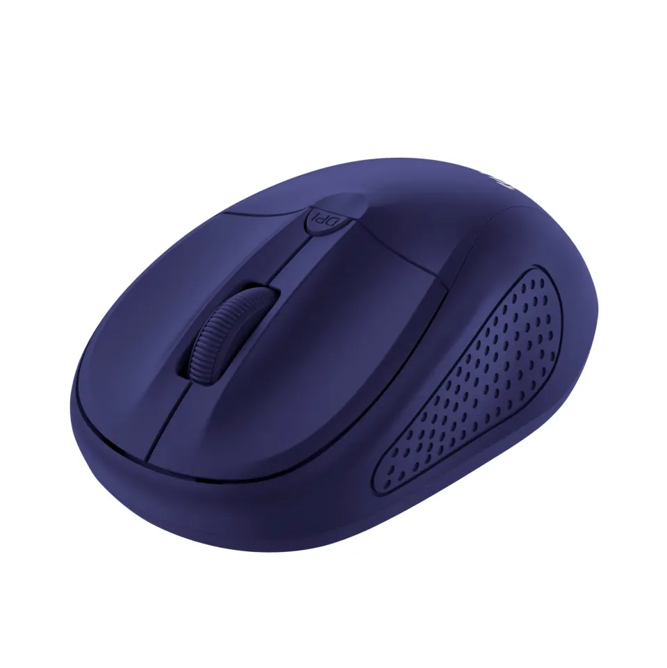 TRUST Myš PRIMO WIRELESS MOUSE MATT BLUE, USB, bezdrátová
