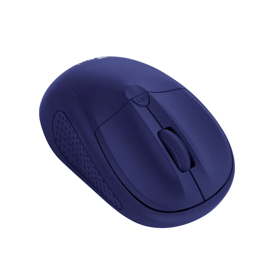 TRUST Myš PRIMO WIRELESS MOUSE MATT BLUE, USB, bezdrátová