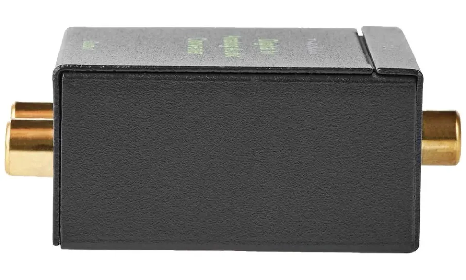 Nedis ACON2510BK - Digitální audio převodník | 1cestný | Vstup: 1x digitální RCA