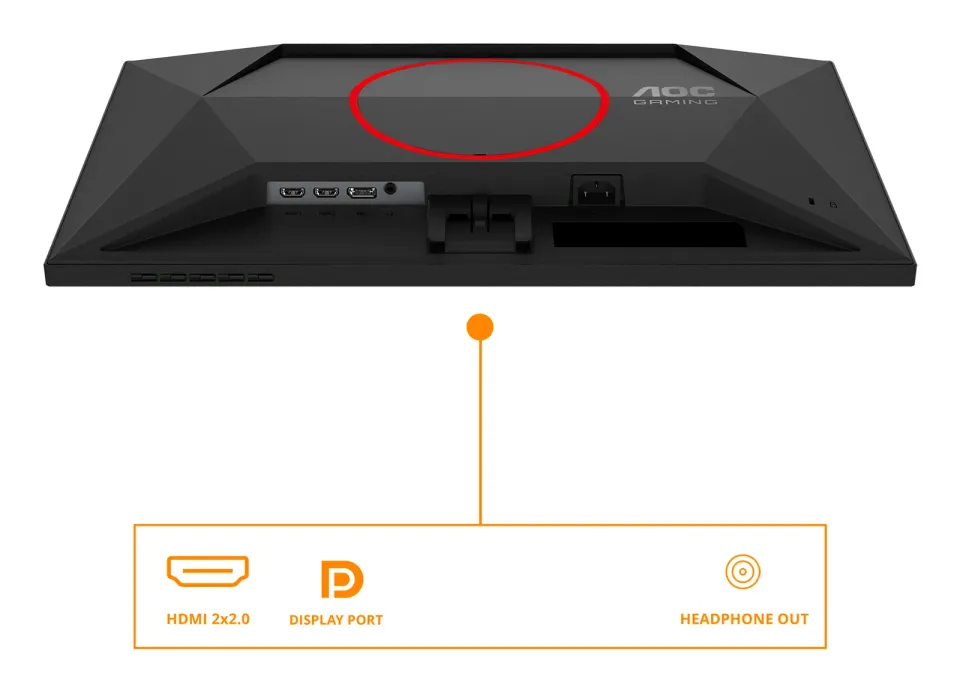 AOC Gaming/24G4ZRE/23,8"/IPS/FHD/260Hz/0,3ms/Černá/3R