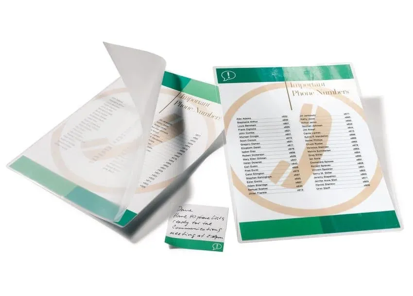 GBC Laminovací kapsy pro rychlou laminaci, 100 mic (100)