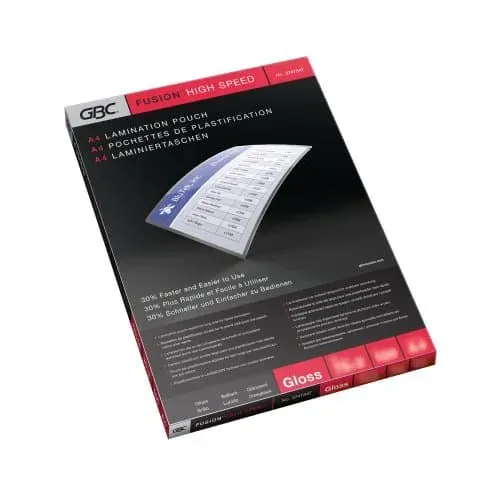 GBC Laminovací kapsy pro rychlou laminaci, 100 mic (100)