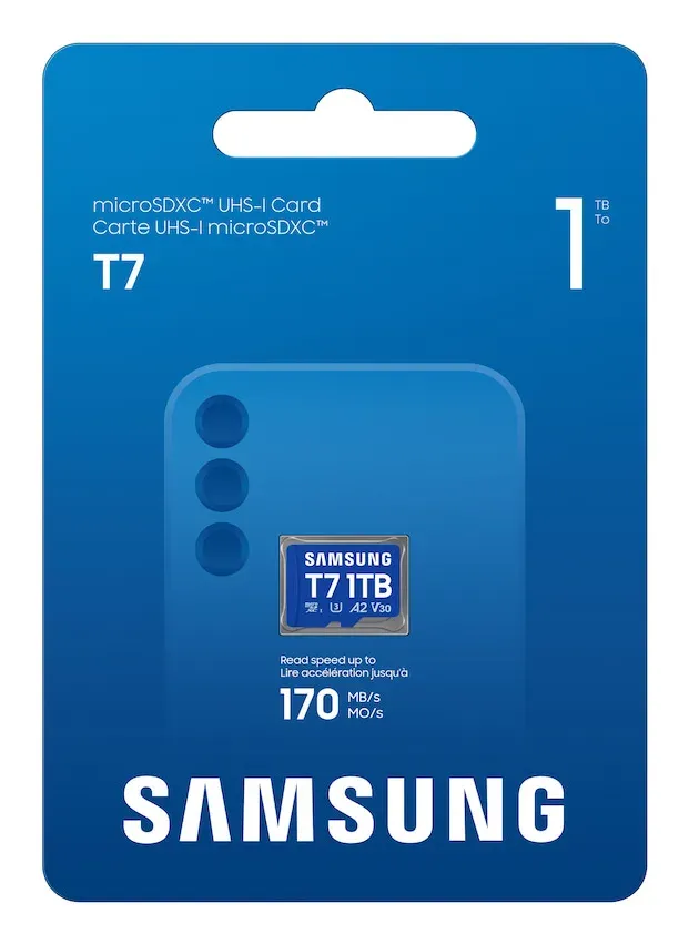 Samsung micro SD karta T7 - 1TB + USB adaptér