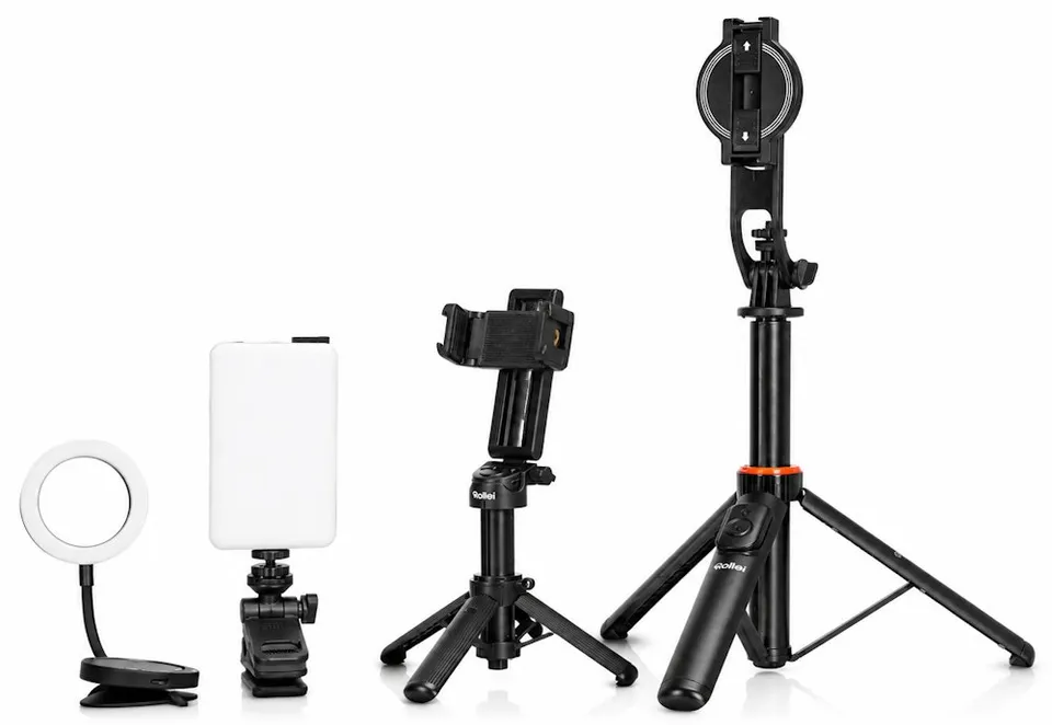 Rollei Easy Creator KIT/ sada 4 produktů/ pro Vloggery/ Youtubery