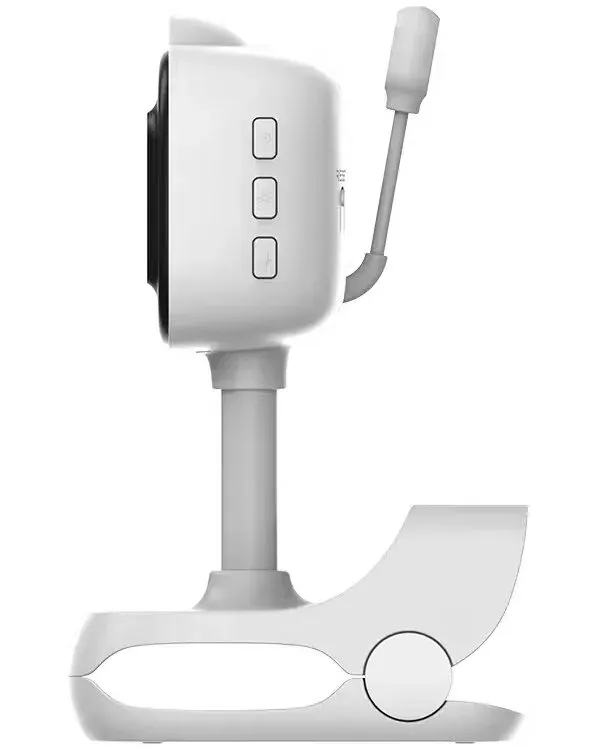 STRONG IP kamera DOVY/ dětská kamera/ bateriová/ Wi-Fi 4/ 3Mpix/ objektiv 3,6mm/ noční vidění/ SD/ 14 ukolébavek/ bílá