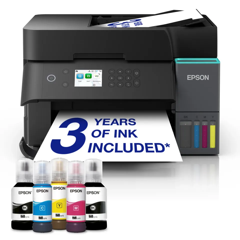 Epson EcoTank L6370 – tanková multifunkce A4 3 v 1, duplex, podavač dokumentů, Wi-Fi a Ethernet