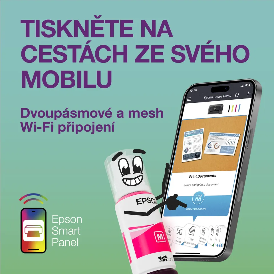 EPSON tiskárna ink EcoTank L6370, 3v1, A4, 1200x4800dpi, 35ppm, Wi-Fi, Záruka 5 let po registraci zdarma