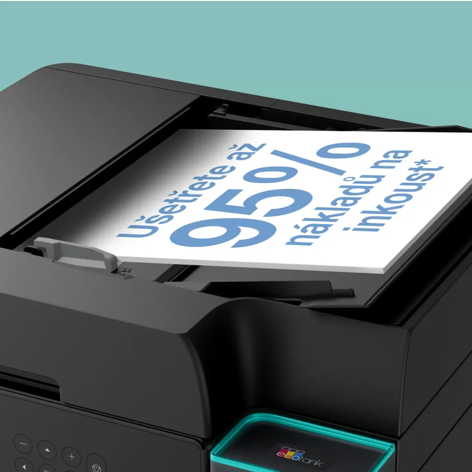 EPSON tiskárna ink EcoTank L6370, 3v1, A4, 1200x4800dpi, 35ppm, Wi-Fi, Záruka 5 let po registraci zdarma