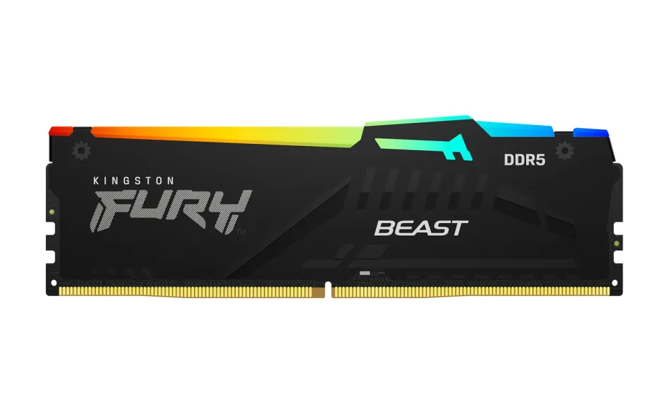 KINGSTON 32GB 6400MT/s DDR5 CL32 DIMM FURY Beast RGB EXPO