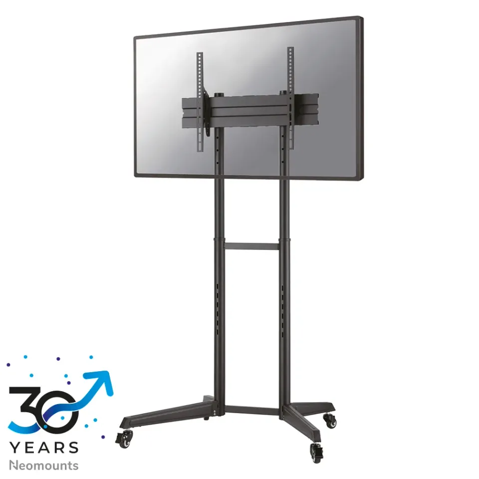 Neomounts FL50-540BL1 /Držák displeje/vozík/37-70"/4 kolečka/VESA 600X400/nosn. 50kg/nast.výšky/náklon/černý