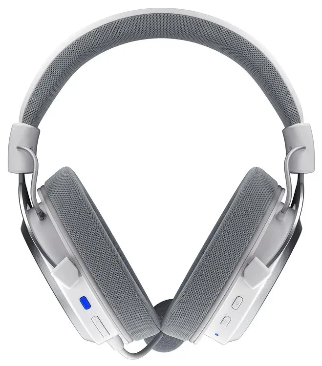 Endorfy headset VIRO Infra Wireless Onyx White lehký / USB-C / BT / pop-up filtr / bílý