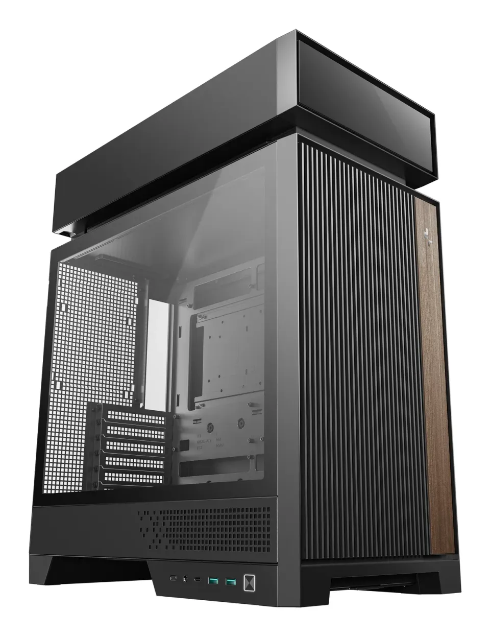 DEEPCOOL Case CL660, ATX, Průhledná bočnice, černá