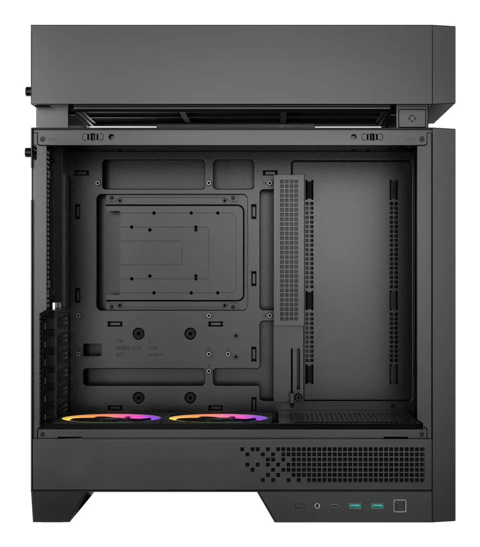 DEEPCOOL Case CL660, ATX, Průhledná bočnice, černá