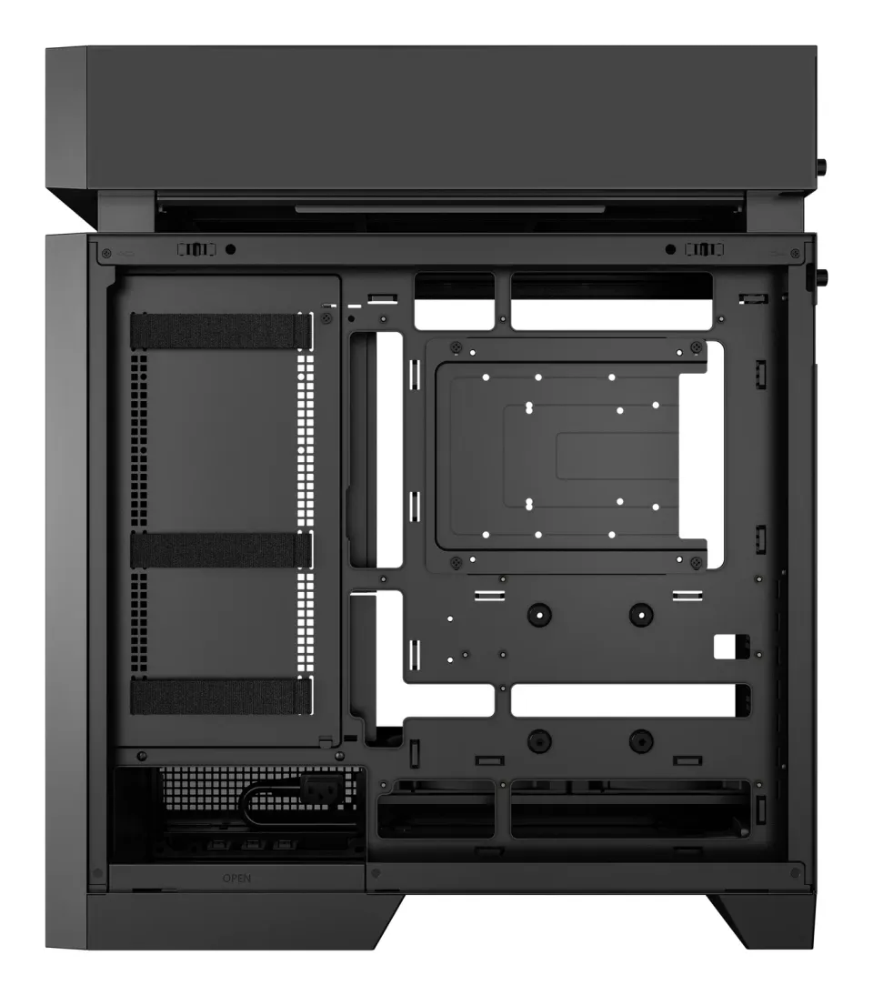 DEEPCOOL Case CL660, ATX, Průhledná bočnice, černá