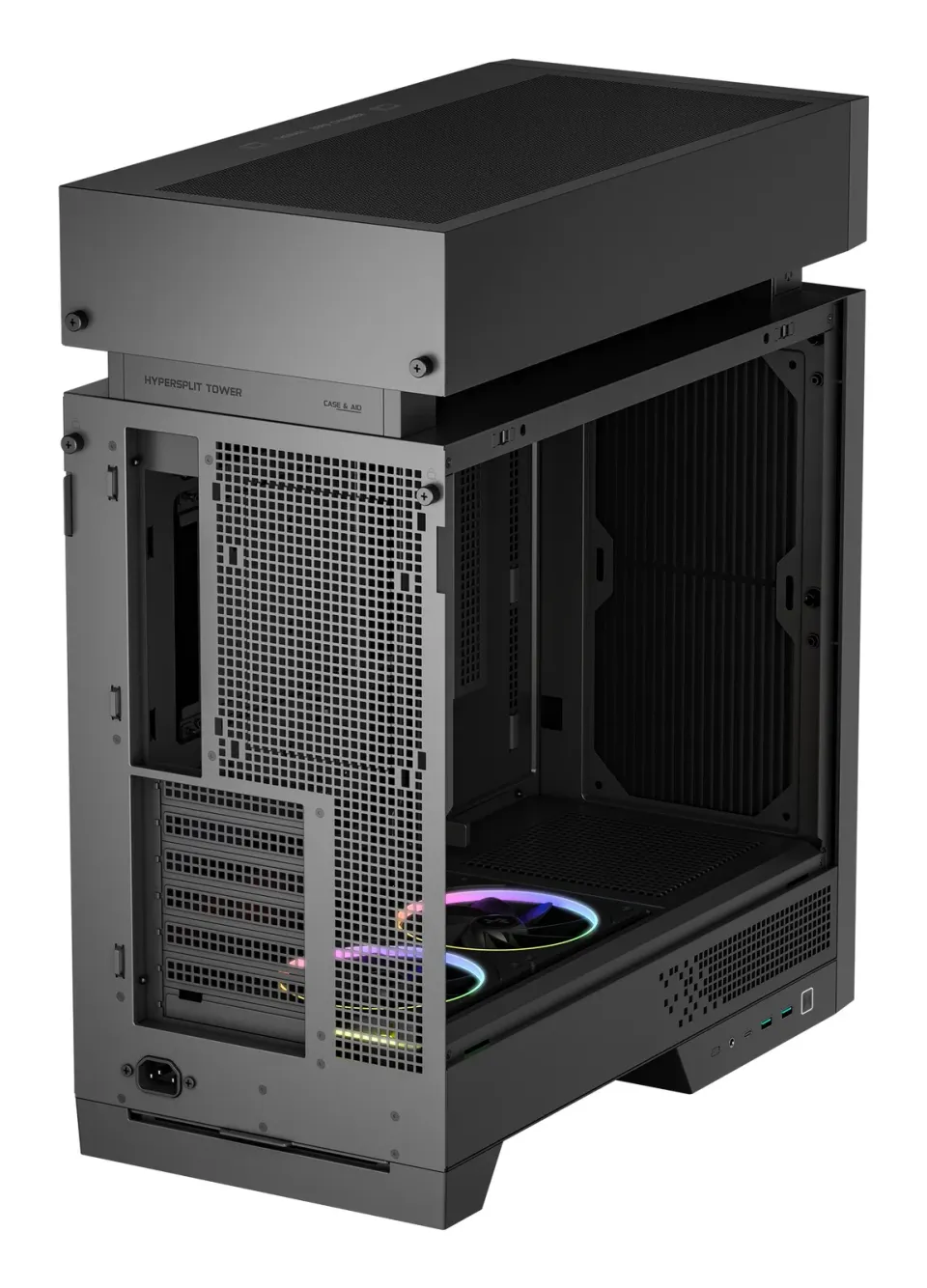 DEEPCOOL Case CL660, ATX, Průhledná bočnice, černá